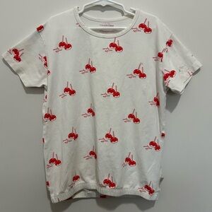 Tiny Cottons Cherry Print Short Sleeve Tee